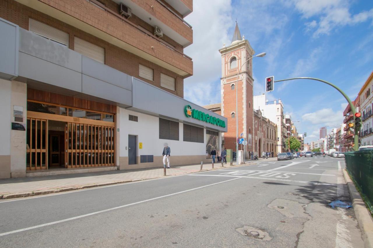 Luminoso y acoger loft, excelente ubicación Sevilha Exterior foto